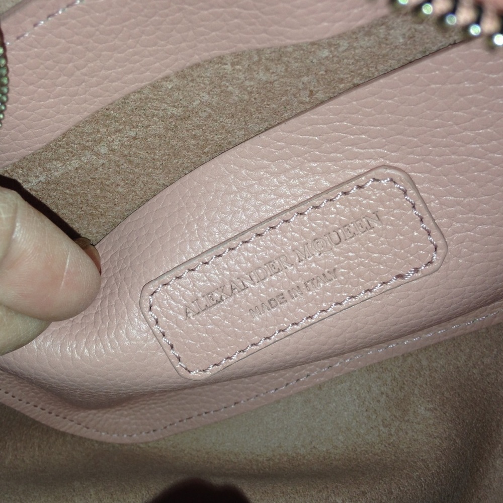 Alexander McQueen Pink Crossbody Bag - Picture 4 of 7